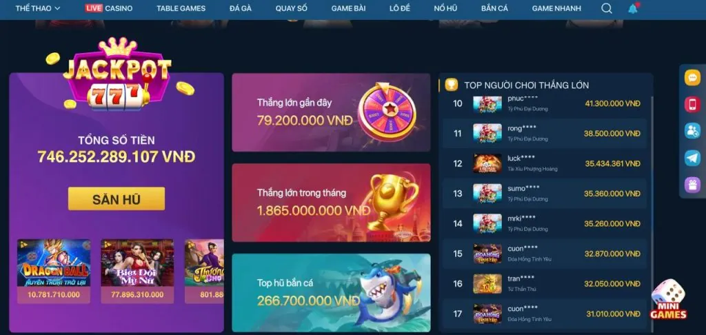 Thưởng nạp lại hàng ngày/tuần Sun52